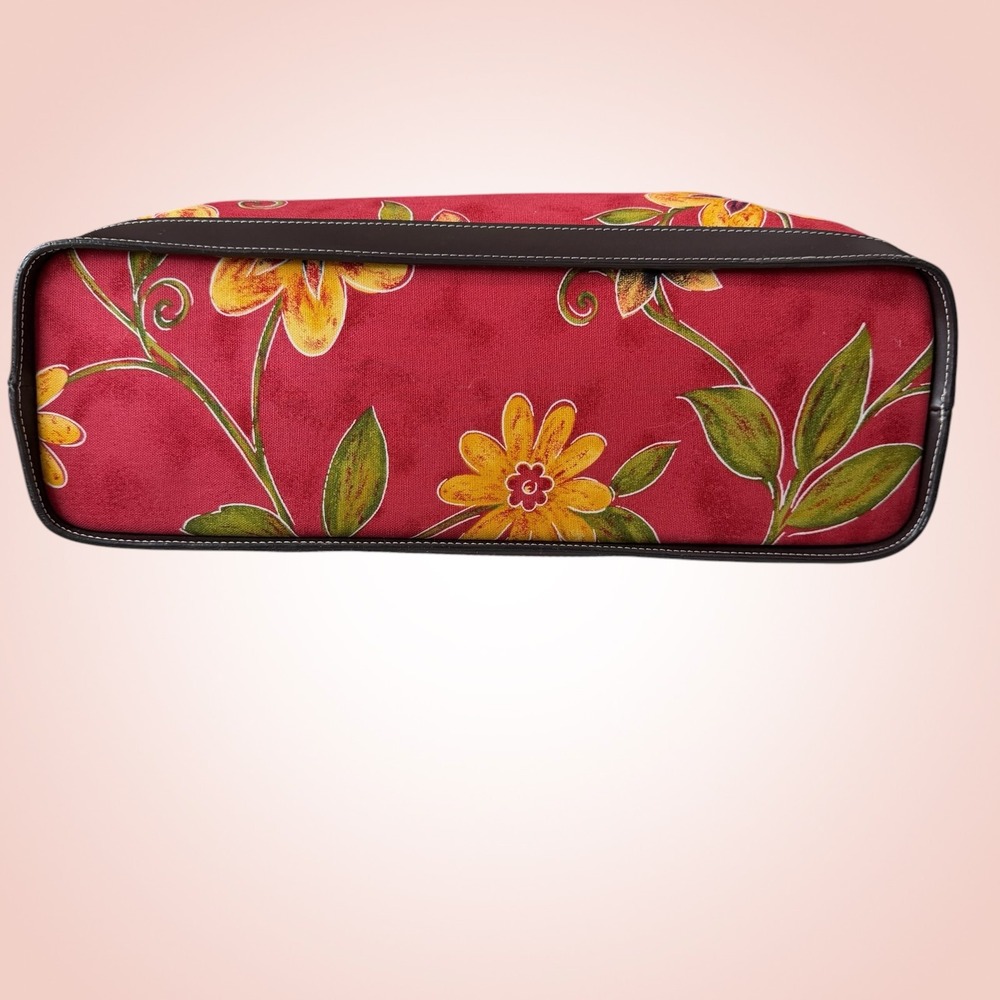 Maxx New York Floral Tote Bag Cottagecore Boho Bloomcore Travel Shopper Large - Picture 6 of 8